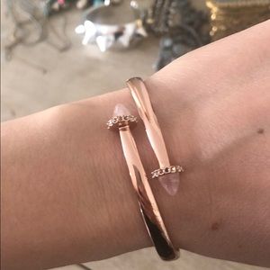 Rose gold Rebecca Minkoff cuff